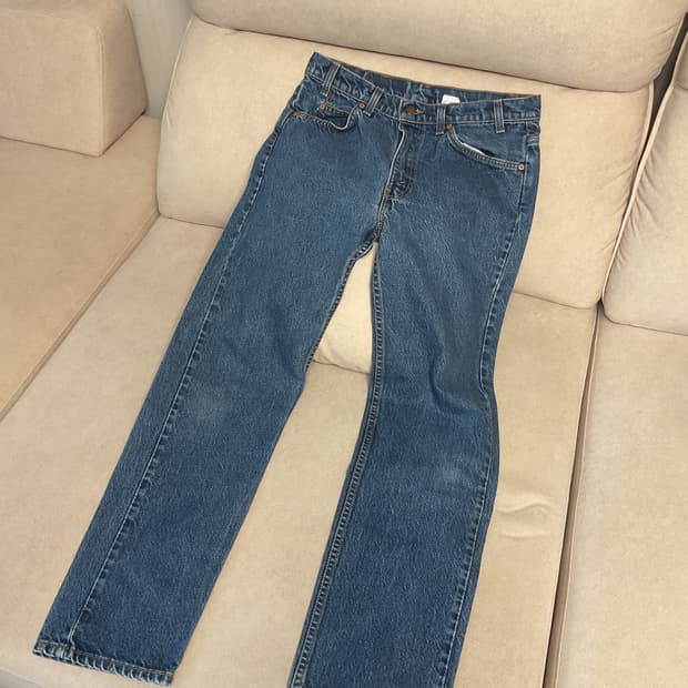 90s made in usa levis 505 orange tab