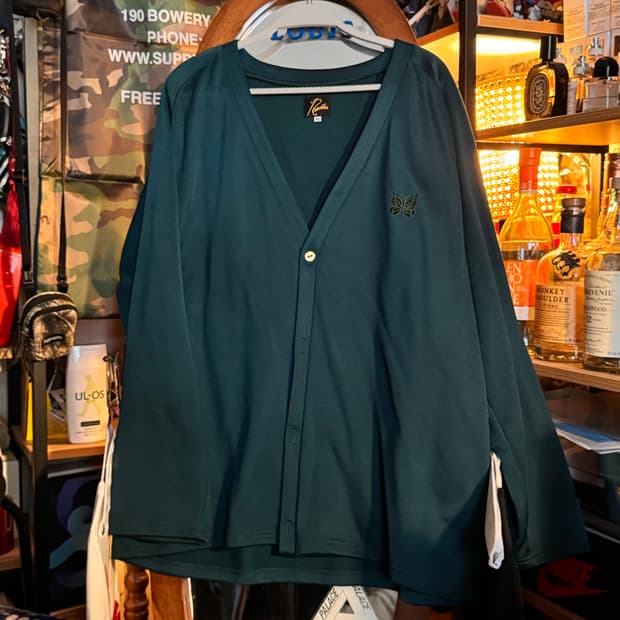 Xl 니들스 폴리 가디건