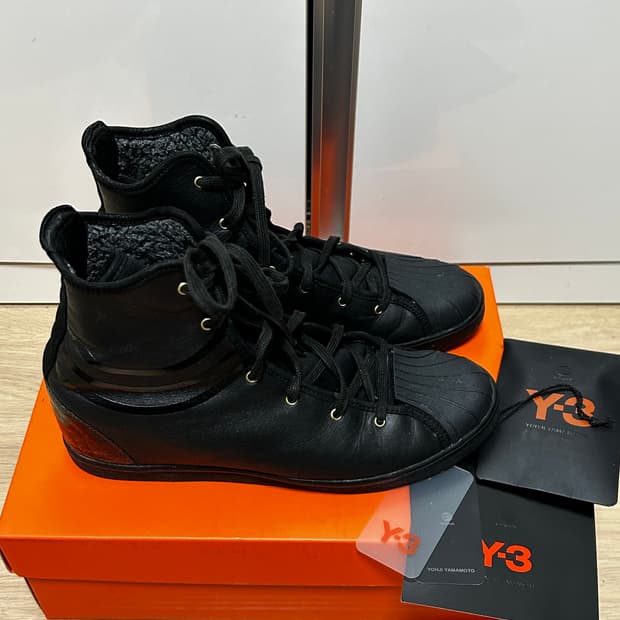 Y-3 블랙 하이탑 (260)