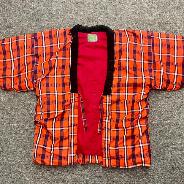 일본 전통 방한복 한텐