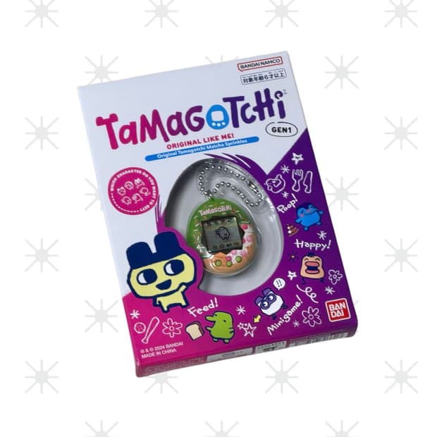 (반다이남코) 다마고치 오리지널 말차 스프링클