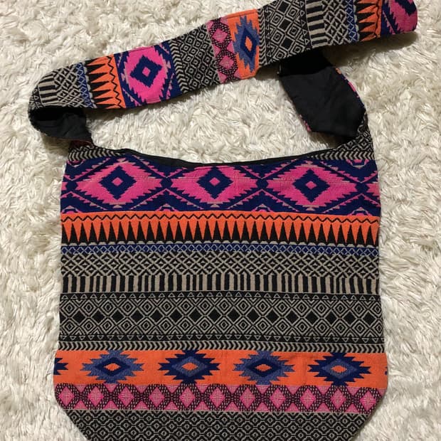 에스닉 크로스백 새상품 희귀 히피 가방