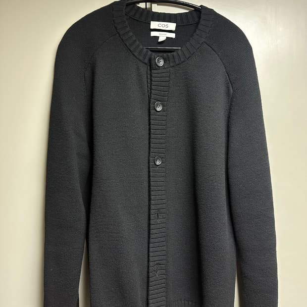 코스 라운드넥 가디건 남성M