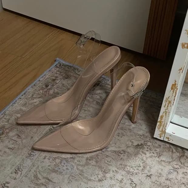 클리어스틸레토 힐