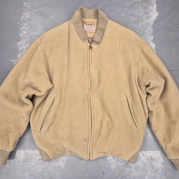 90s Lee 울 봄버 자켓