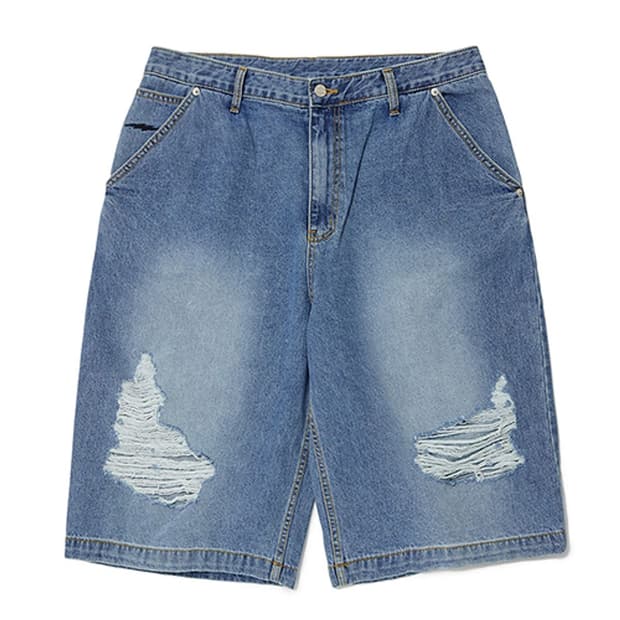 위캔더스 DISTRESSED DENIM SHORTS 데님 쇼츠 반바지 M