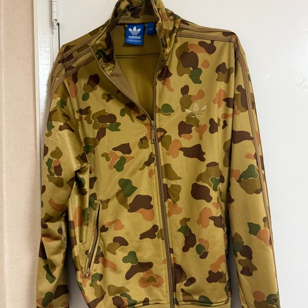 아디다스 파이어버드 카모 져지 트랙탑 95