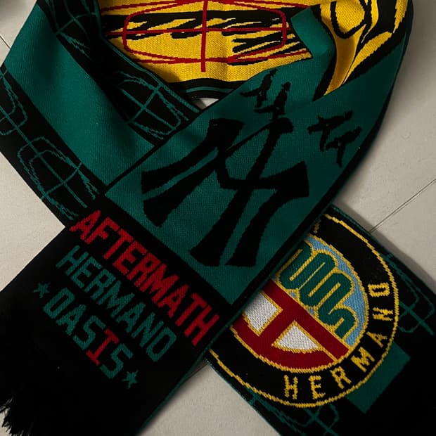 애프터매스 x 스포티파이 한정판 머플러