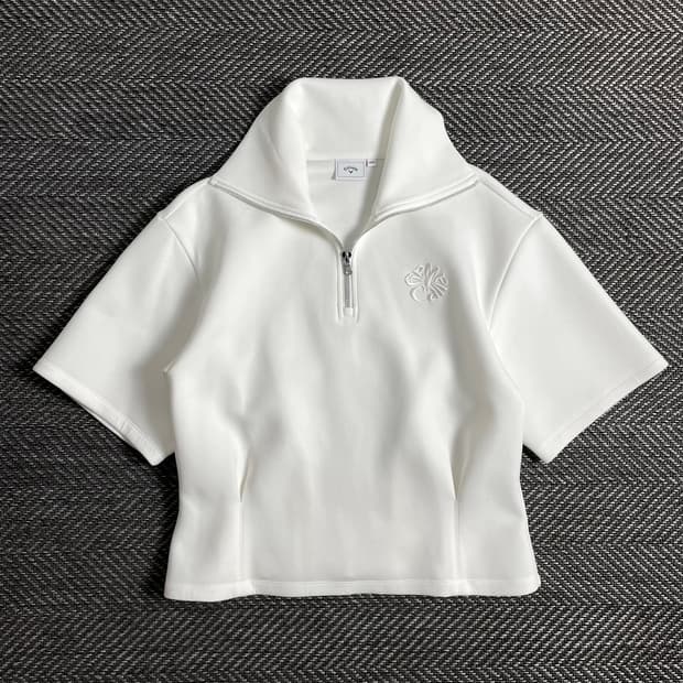 캘러웨이 아치로고 하프집업 하이넥 아노락 티셔츠y 2926