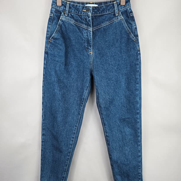 [무료배송]라코스테 34 여성 하이웨이스트 데님 팬츠 청바지