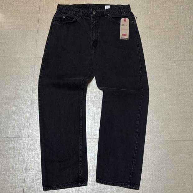 90s USA🇺🇸 리바이스 505 오렌지 탭 블랙 흑청 데드스탁