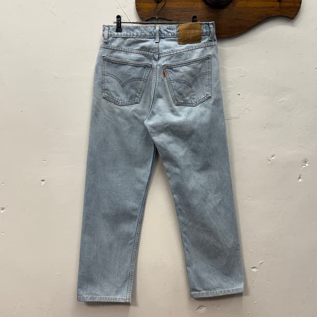 90s Levi's 607 Orange Tab Tapered Denim 