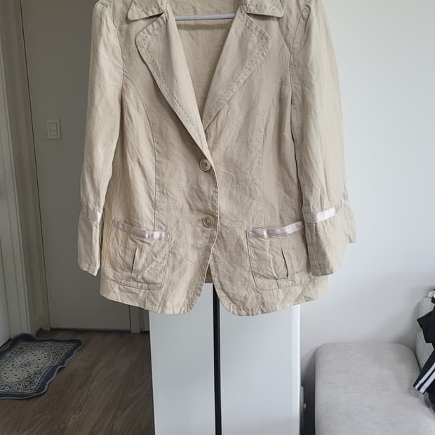 maxmara max&co 막스마라  린넨 마자켓 -55사이즈