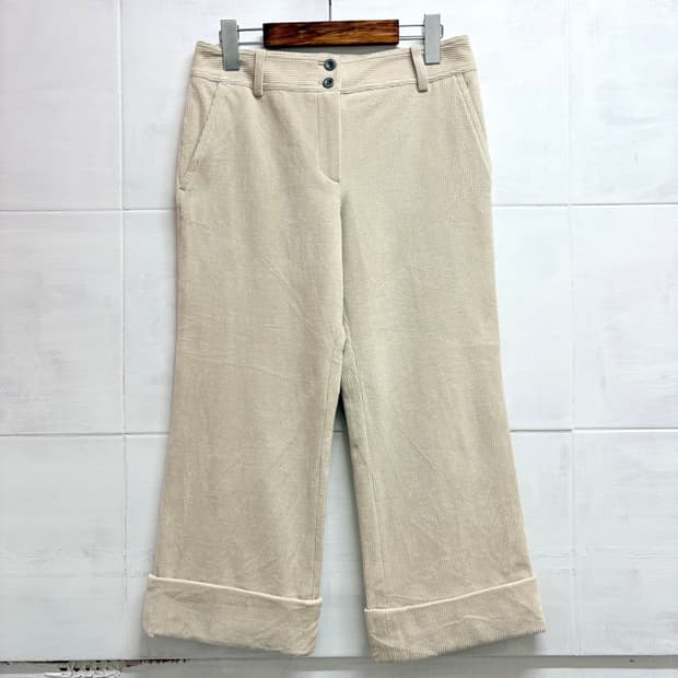 아이보리 코듀로이 8부 카브라 버뮤다 팬츠 (JPN)