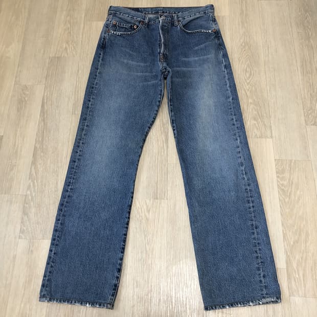 (31) 00's 리바이스 501 스트레이트진 04501 워시드 연청데님