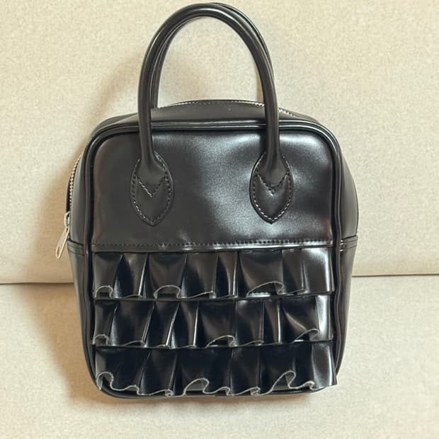 꼼데가르송 걸 러플 프릴백 더플백 토트백