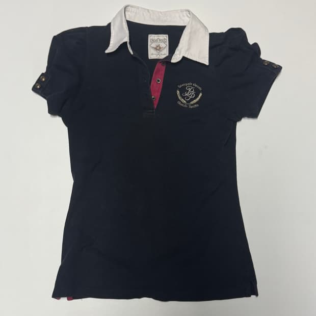 여성 빈폴 레이디스 올드스쿨 반팔 카라티 Xs ~ s