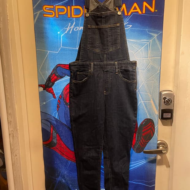 청 데님 리바이스 멜빵 바지 30사이즈