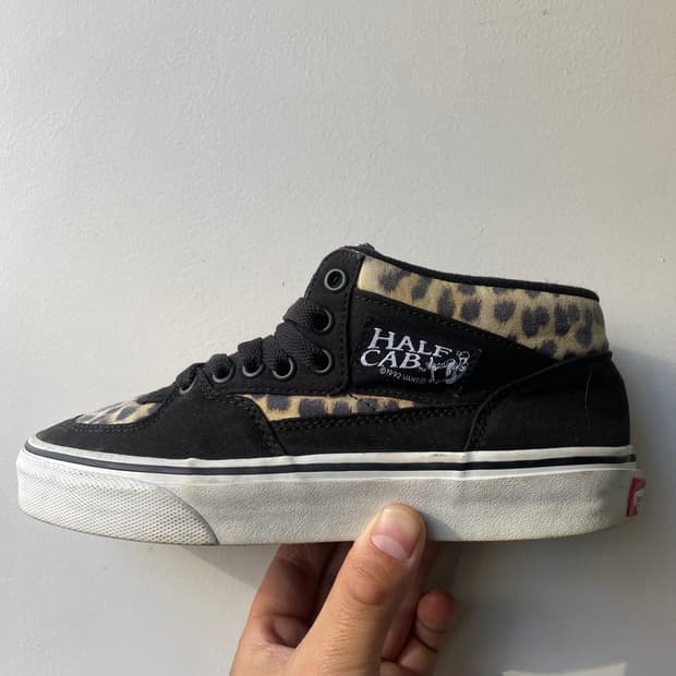 Vans 반스 레오파드 하프캡 230 (US w6.5)