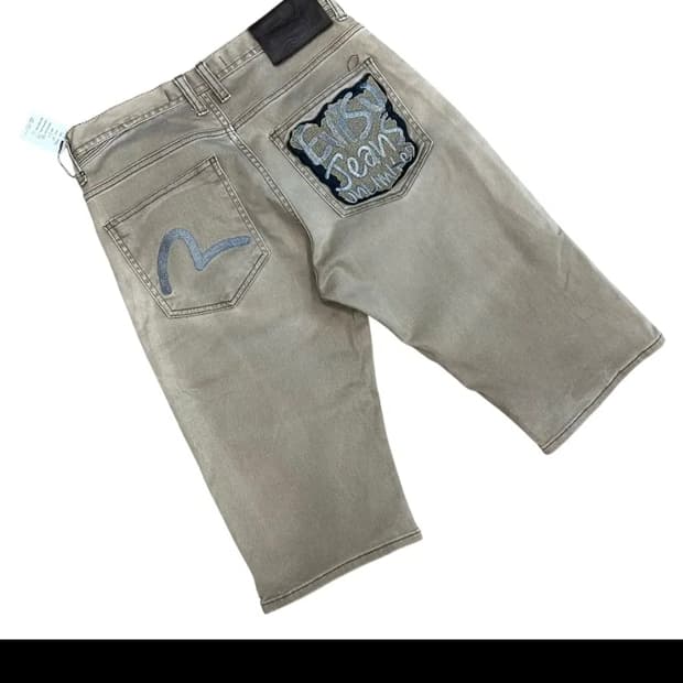(마지막특가) 에비수 빈티지 워싱 반바지 30