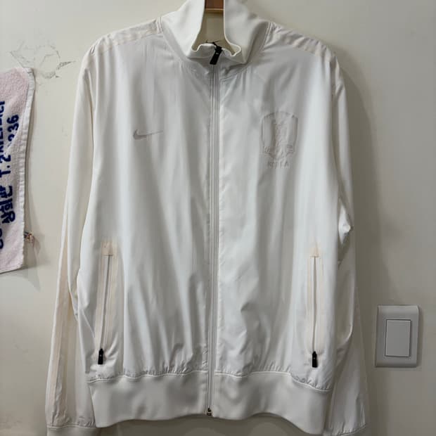 50. 나이키 국대 화이트져지 트랙탑
