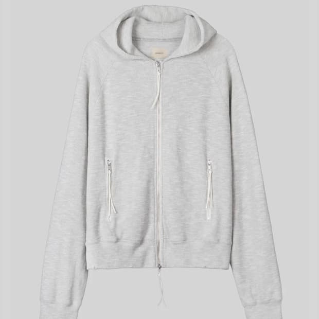 게더레이지 와플 후드집업