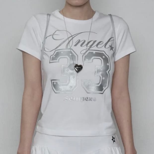 셋업이엑스이 33 ANGEL TOP / WHITE 