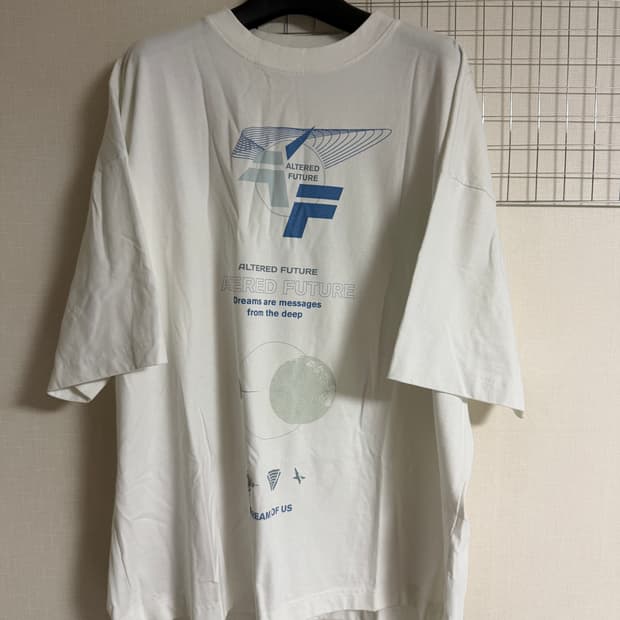 AF2] 얼터드퓨처 반팔 티셔츠 화이트
