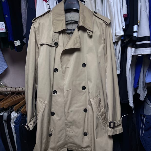 망고 트렌치코트