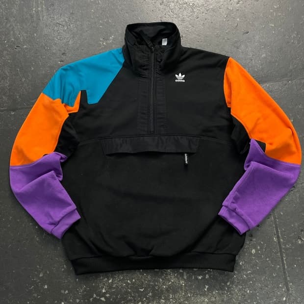 100 아디다스 PT3 후리스 아노락 