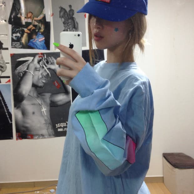 노아 Competition LS Tee Light Blue