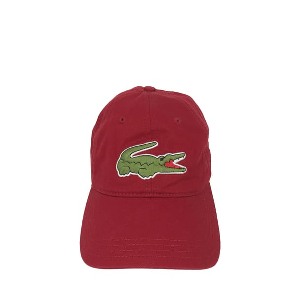 라코스테 LACOSTE 크록 코튼 캡 모자