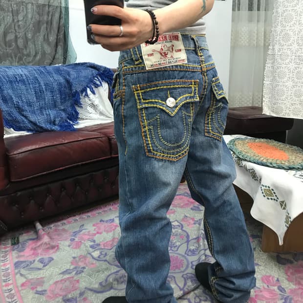 트루릴리젼 빌리 빅 티 빈티지 데님팬츠 (Z1170)