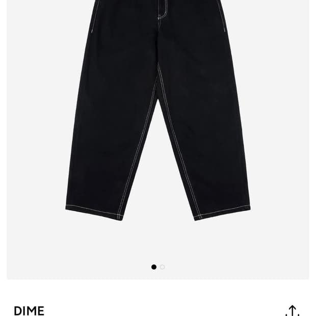 다임 배기 데님