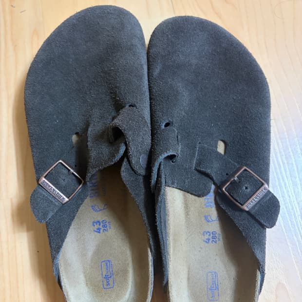 버켄스탁 보스턴 모카 레귤러 43