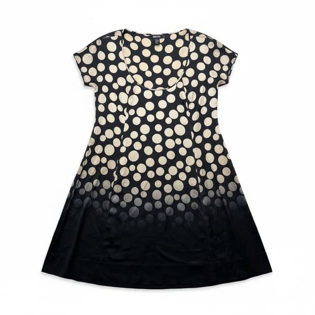 DKNY 도트 패턴 반팔 원피스 