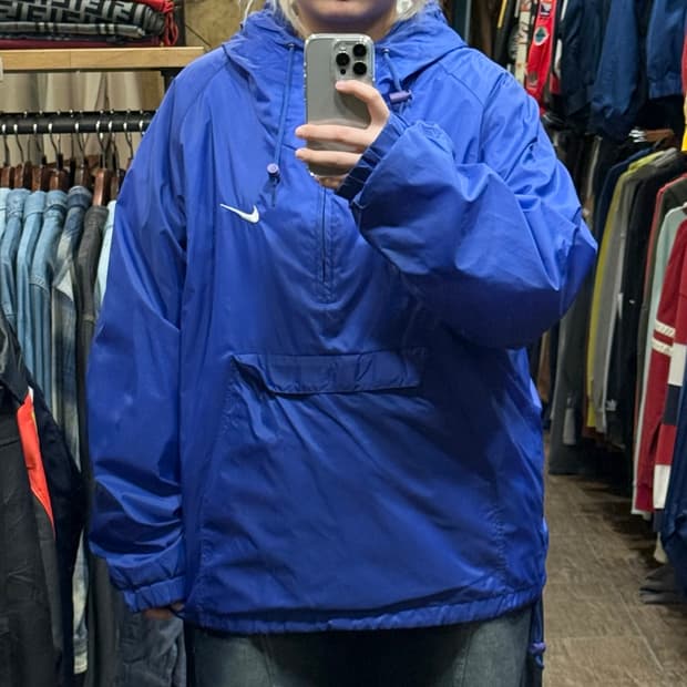 [HI] 나이키 바람막이 블루