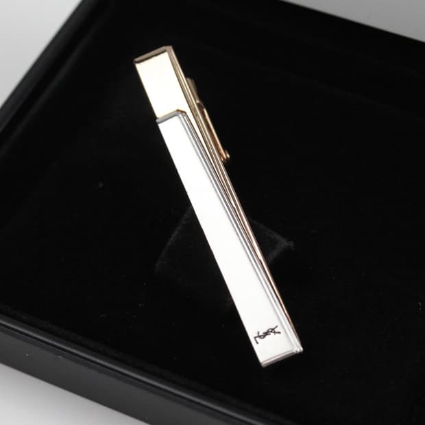 입생로랑 A등급 5cm 남자 명품 넥타이핀