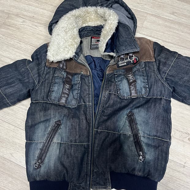 빈티지 푸부진 워싱 자켓 대장