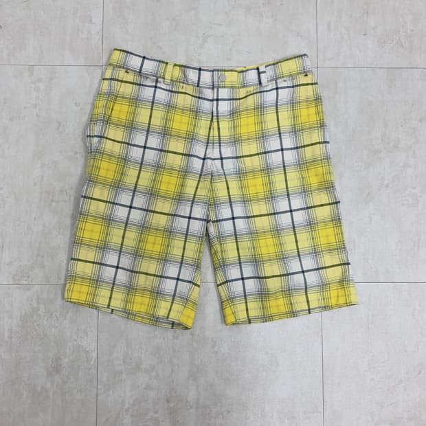 Nike golf 체크 무늬 반바지 #785 