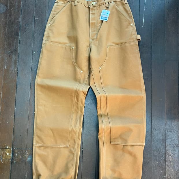 칼하트 루즈핏 더블니팬츠