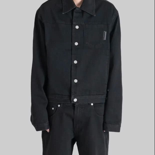 Paf 8.0 DENIM JACKET 파프 데님자켓 블랙