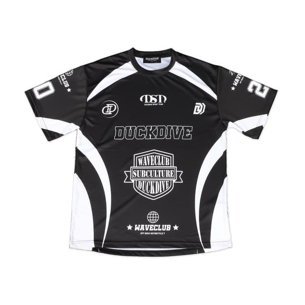 덕다이브 오프로드 메쉬 숏슬리브 블랙 반팔 티셔츠 XL