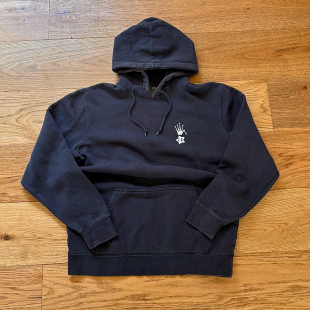 스투시 x i-d 후드티