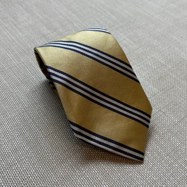 (USA MADE)BROOKS BROTHERS 이태리 레지멘탈 실크 타이