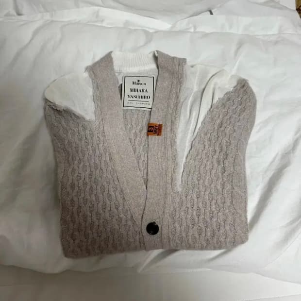 미하라야스히로 가디건 새상품