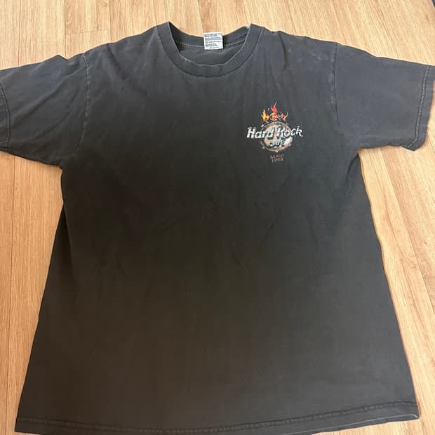 하드락 반팔 블랙