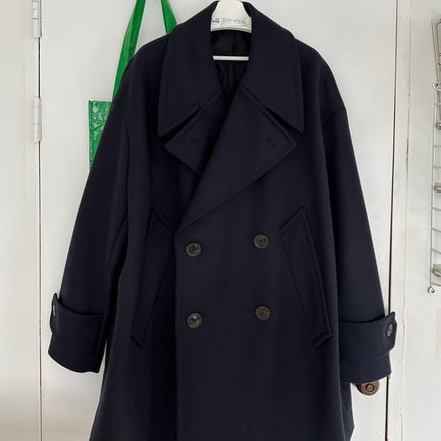 Ami 오버사이즈 피코트 M