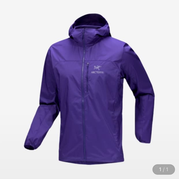 아크테릭스 25SS 스쿼미시 후디 소울소닉 (S)