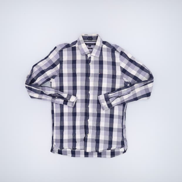 S/P 타미힐피거 커스텀핏 체크셔츠 0219H1